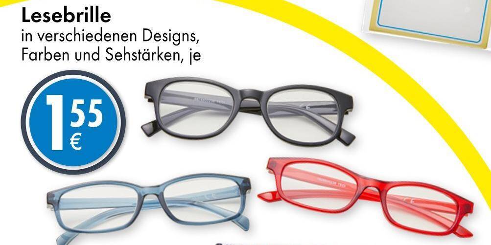 Lesebrille Angebot bei TEDi