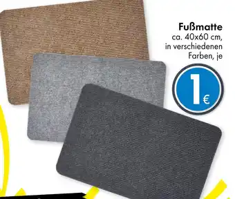 TEDi Fußmatte Angebot