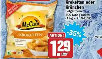 Hit Kroketten Oder Krönchen Angebot