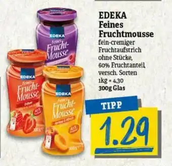 nah & gut Edeka Feines Fruchtmousse Angebot