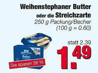 Edeka Scherer Weihenstephaner Butter Oder Die Streichzarte Angebot