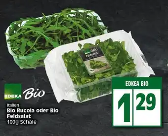 Elli Markt Edeka Bio Rucola oder Bio Feldsalat 100g Angebot