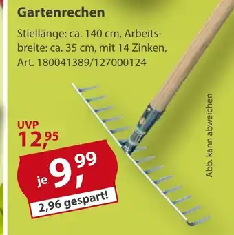 Sonderpreis Baumarkt Gartenrechen Angebot