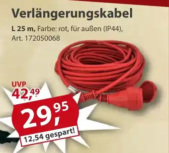 Sonderpreis Baumarkt Verlängerungskabel Angebot