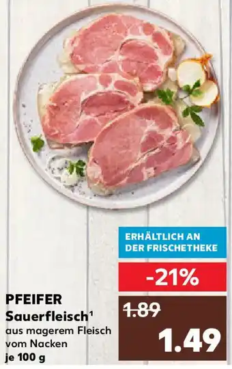 Kaufland PFEIFER Sauerfleisch Angebot