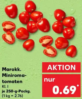 Kaufland Marokk. Miniromatomaten Angebot