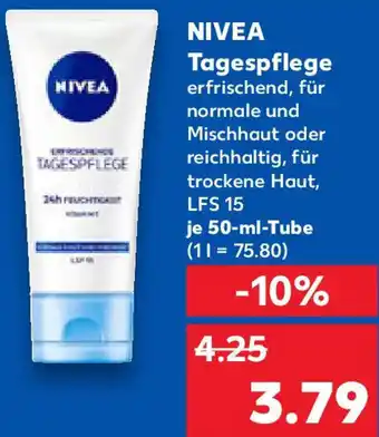 Kaufland NIVEA Tagespflege Angebot