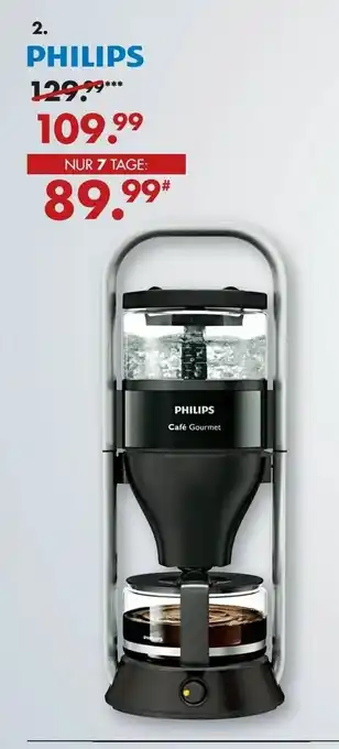 Galeria Philips Kaffeeautomat Café Gourmet HD5408/60 Angebot