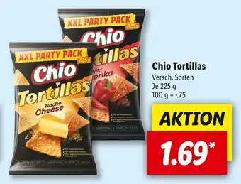 Lidl Chio tortillas Angebot