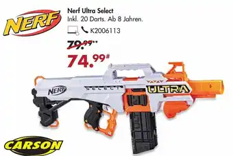 Galeria Nerf Ultra Select Angebot