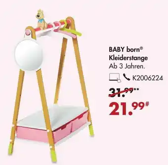 Galeria Baby Born Kleiderstange Angebot