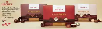 Galeria Hachez Confiserie Pralinés Klassiker, Mischung, hell oder dunkel 150g Angebot