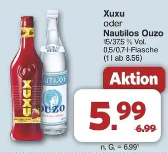 Famila Nord West Xuxu oder Nautilos Ouzo Angebot