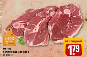 REWE Merino lammkeulen-scheiben Angebot