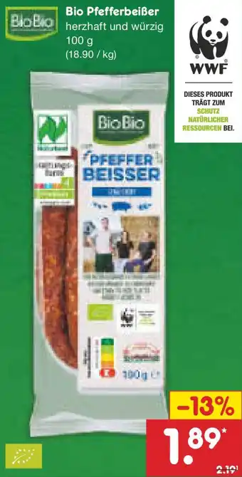 Netto Marken-Discount Bio Pfefferbeißer Angebot