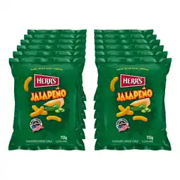 Netto Marken-Discount Herr´s Cheese Curls Jalapeño 113g, 12er Pack Angebot