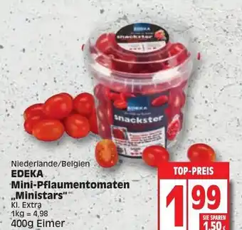 Edeka Edeka Mini Pflaumentomaten Ministars 400g Angebot