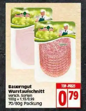 Elli Markt Bauerngut Wurstaufschnitt Angebot