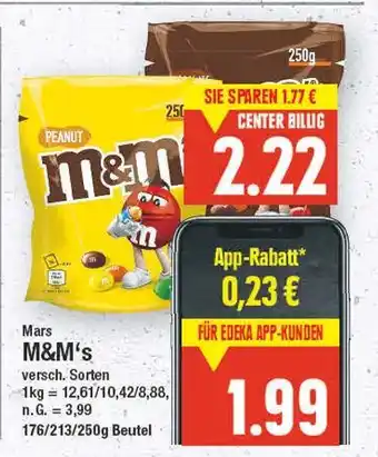 E-Center Mars m&m's Angebot