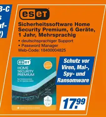 Expert Eset sicherheitssoftware home security premium Angebot