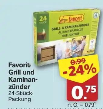 Famila Nord West Favorit Grill und Kaminanzünder Angebot