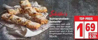 Edeka Schäfer's Butterstollen Schleife Angebot