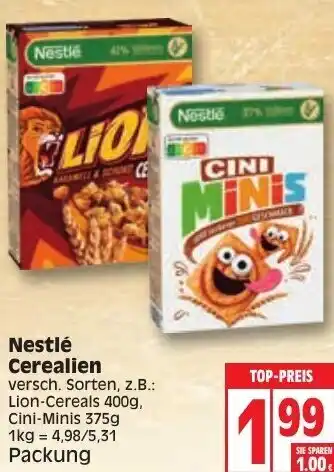 Edeka Nestlé Cerealien 1kg Angebot