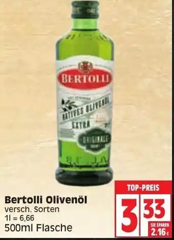 Edeka Bertolli Olivenöl 500ml Angebot