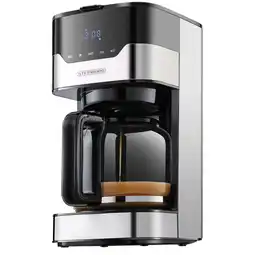 Netto Marken-Discount Steinborg Kaffeemaschine 900W m. LED Display 1.5L Timer 12-15 Tassen Angebot