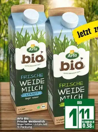 Elli Markt Arla Bio Frische Weidemilch Angebot