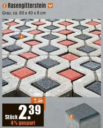 V Baumarkt Rasengitterstein Angebot