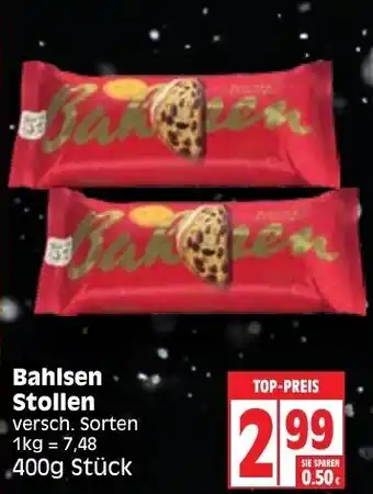 Edeka Bahlsen Stollen 400g Angebot