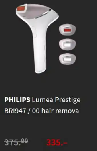 MediaMarkt Philips Lumea Prestige BRI947 / 00 hair remova Angebot