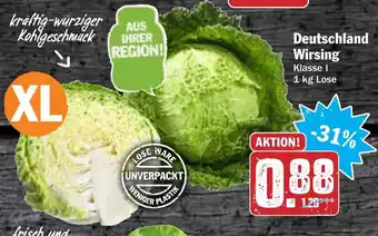 Hit Deutschland Wirsing 1 kg Angebot