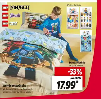 Lidl Lego wendebettwäsche Angebot