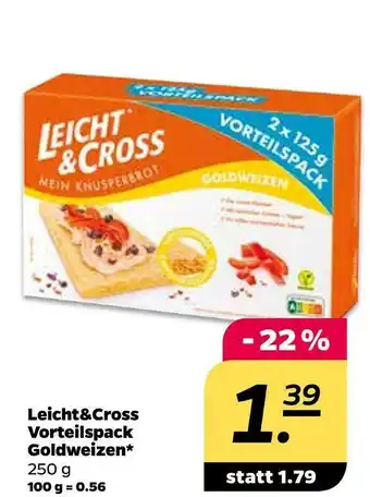 NETTO Leicht&cross vorteilspack goldweizen Angebot