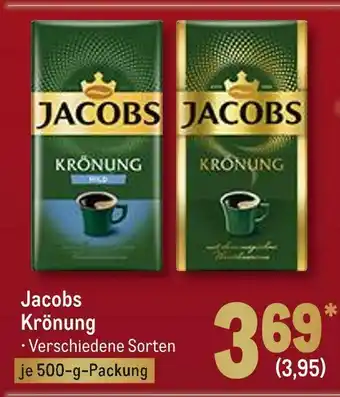 METRO Jacobs krönung kaffee Angebot