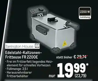 METRO Tarrington house edelstahl-kaltzonen-fritteuse fr 2200e Angebot