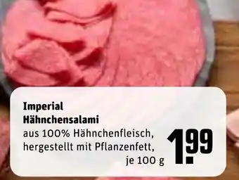 REWE Imperial Hähnchensalami Angebot