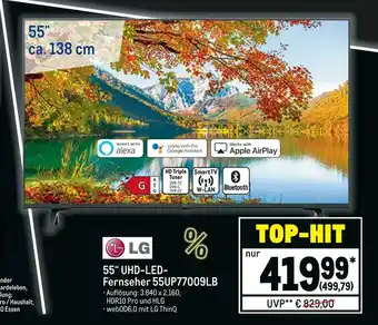 METRO Lg 55“ uhd-led-fernseher Angebot