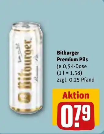 REWE Bitburger Premium Pils Angebot