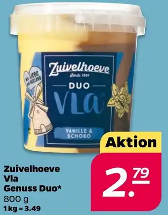 NETTO Zuivelhoeve Vla Genuss Duo Angebot