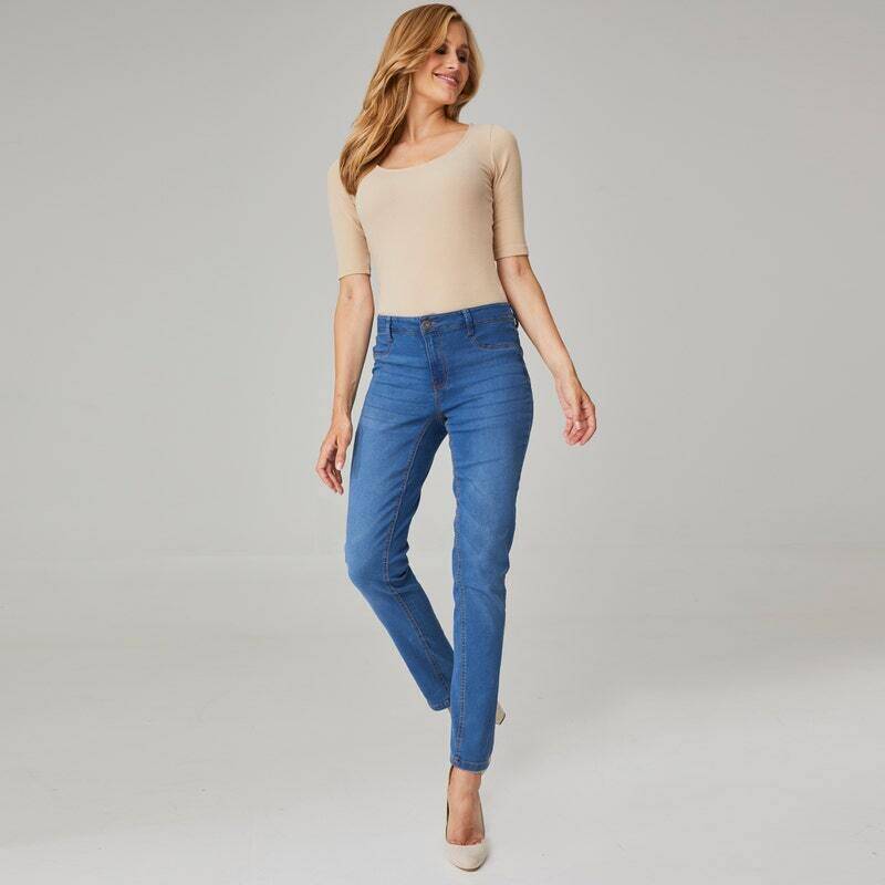 DamenJeans mit Wascheffekt, NKDPULA Angebot bei NKD €12,79 Gültig von