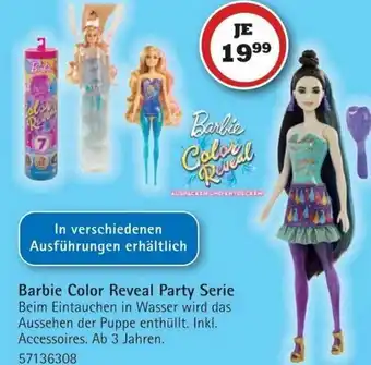 Vedes Barbie Color Reveal Party Serie Angebot