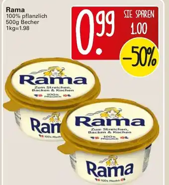 WEZ Rama 500g Angebot