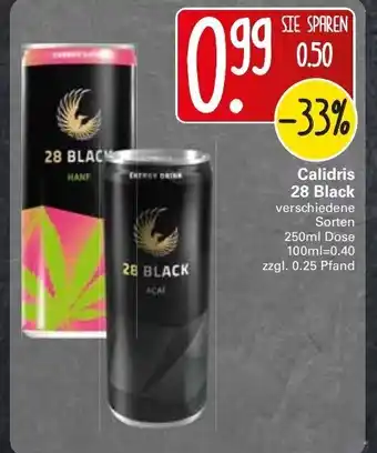 WEZ Calidris 28 Black 250ml Angebot