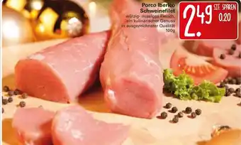 WEZ Porco Iberico Schweinefilet 100g Angebot