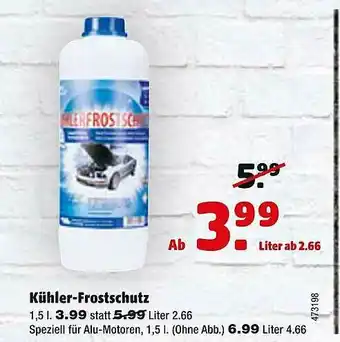 Hagebau Kühler-frostschutz Angebot