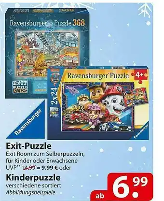 Famila Nord Ost Exit Puzzle Oder Kinderpuzzle Angebot