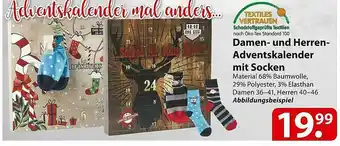 Famila Nord Ost Damen Und Herren Adventskalender Mit Socken Angebot